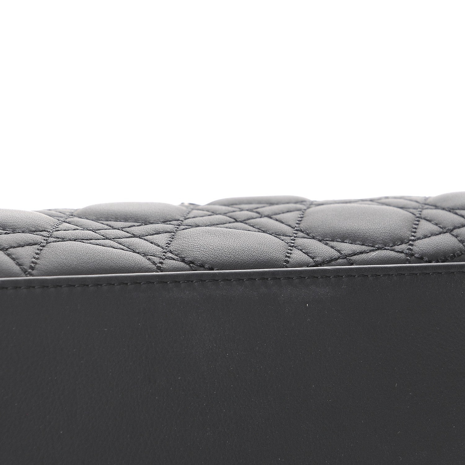 Christian Dior Calfskin Cannage Medium Anselm Reyle Lady Dior Matte Black 10 of 10