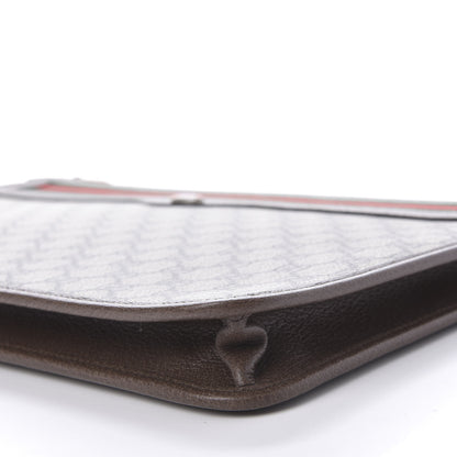 Gucci GG Supreme Monogram Textured Calfskin Web Ophidia Documents Holder Beige Ebony New Acero 10 of 10