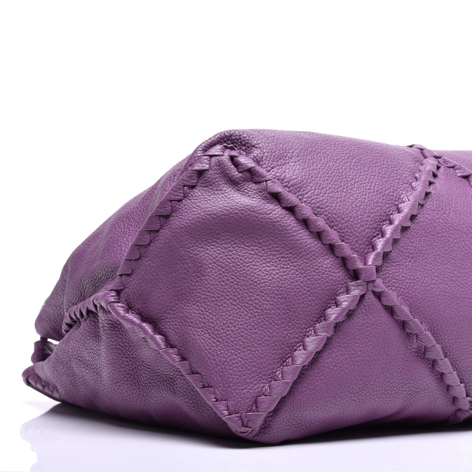 Bottega Veneta Washed Cervo Deerskin Large Hobo Lilac 7 of 8