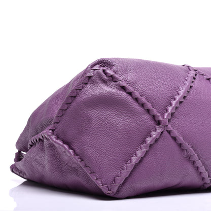 Bottega Veneta Washed Cervo Deerskin Large Hobo Lilac 7 of 8