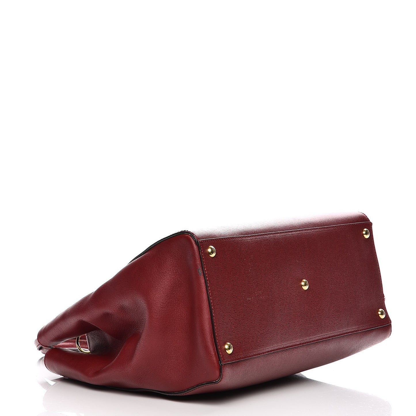 Vitello Elite Regular 2Jours Tote Rosso Scuro Ciliegia