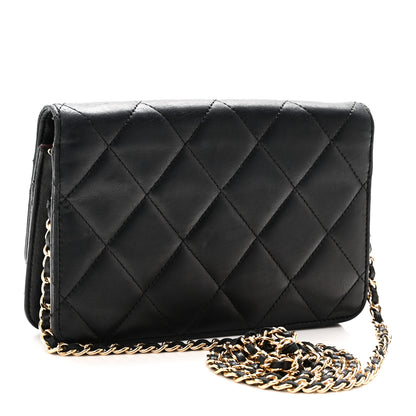 Chanel Lambskin Quilted Golden Class Wallet on Chain WOC Black 3 of 10