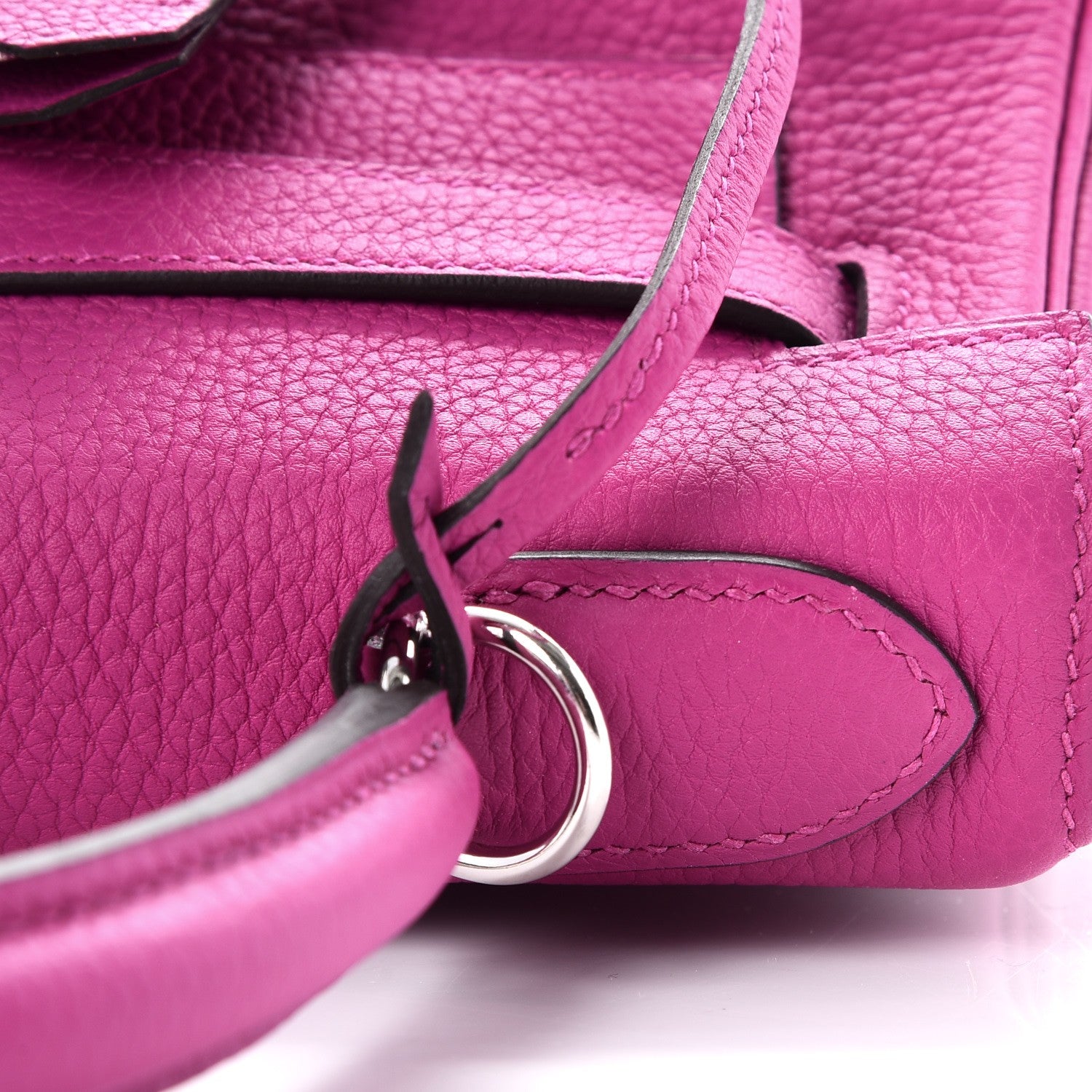 Hermes Togo Kelly Retourne 28 Rose Pourpre 12 of 38
