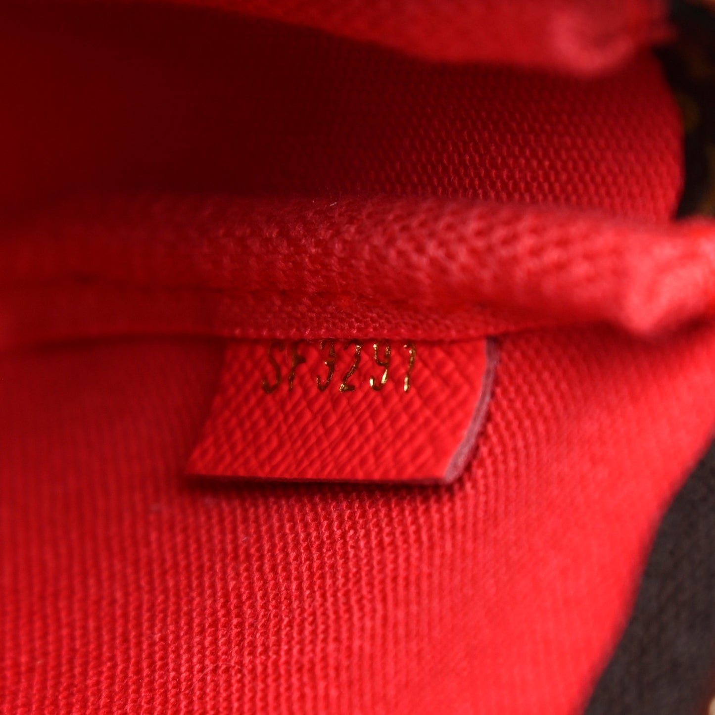 Monogram 2021 Christmas Animation London Mini Pochette Accessories Red