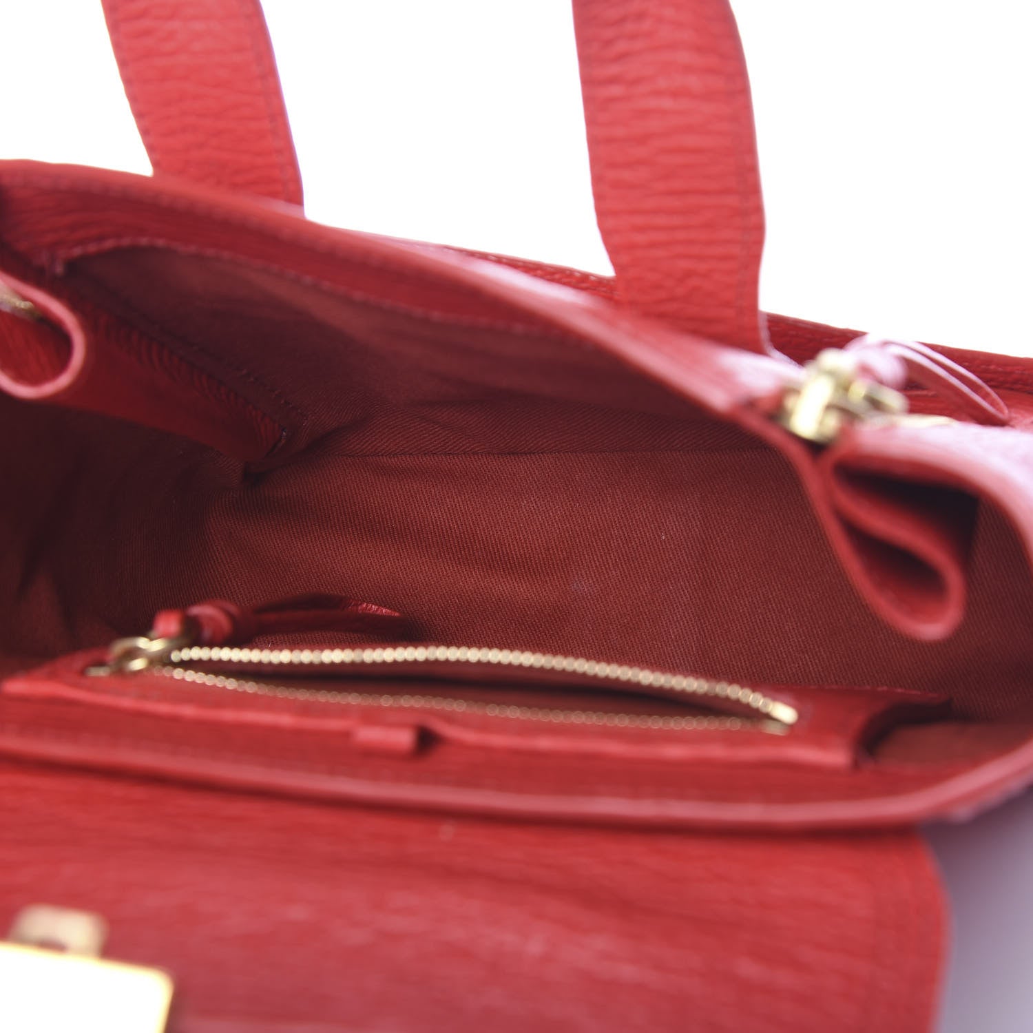 3.1 Phillip Lim 3.1 Textured Calfskin Mini Pashli Satchel Red 4 of 10
