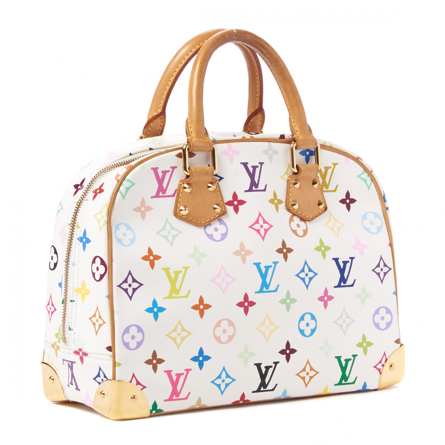 Louis Vuitton Monogram Multicolor Trouville White 3 of 8