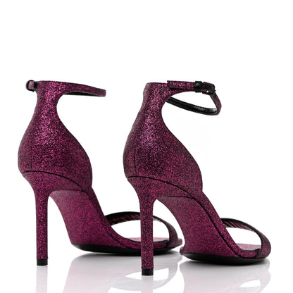 Saint Laurent Evora Amber 85 Astrap Sandals 36.5 Pink 4 of 11
