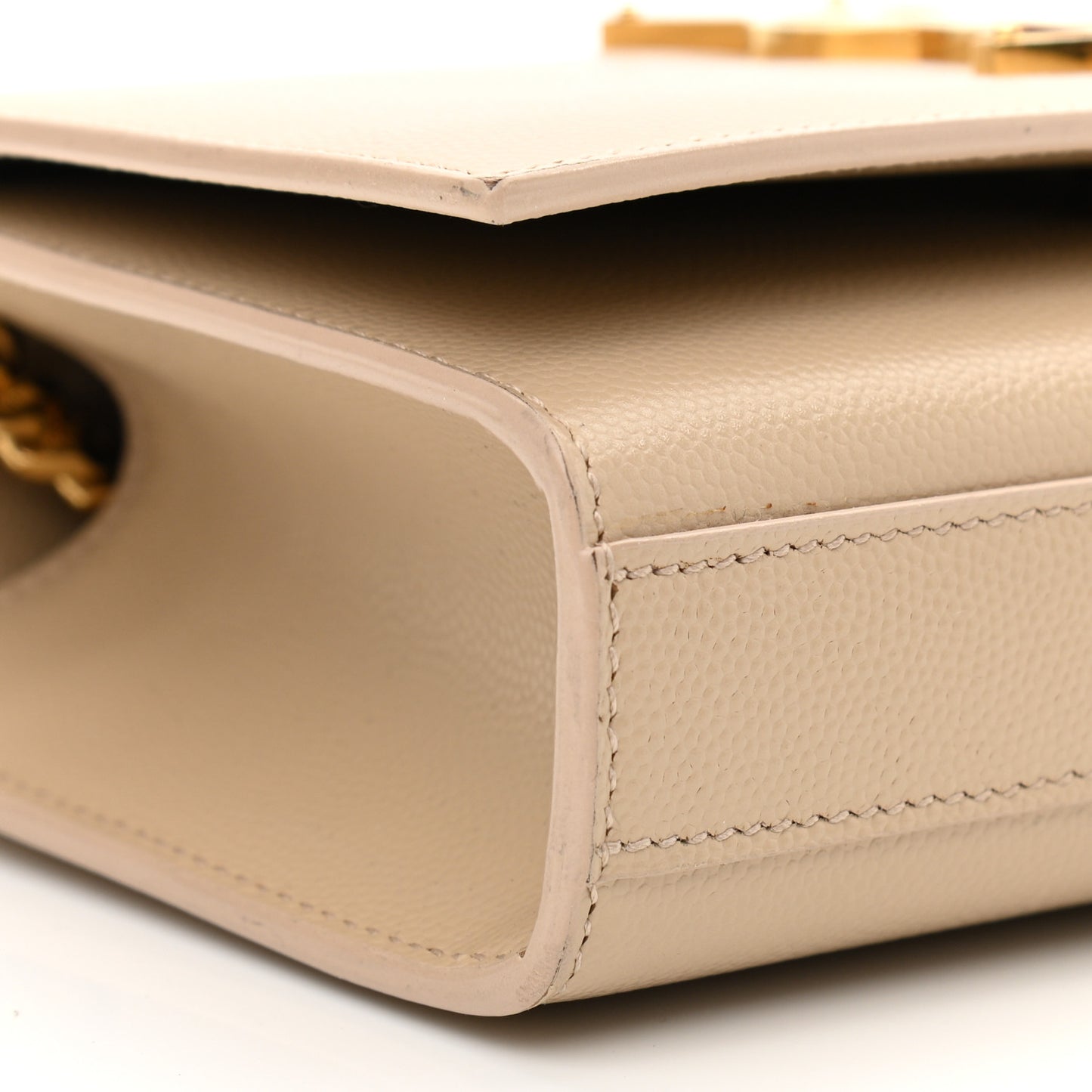 Grain De Poudre Small Monogram Kate Satchel Nude Powder
