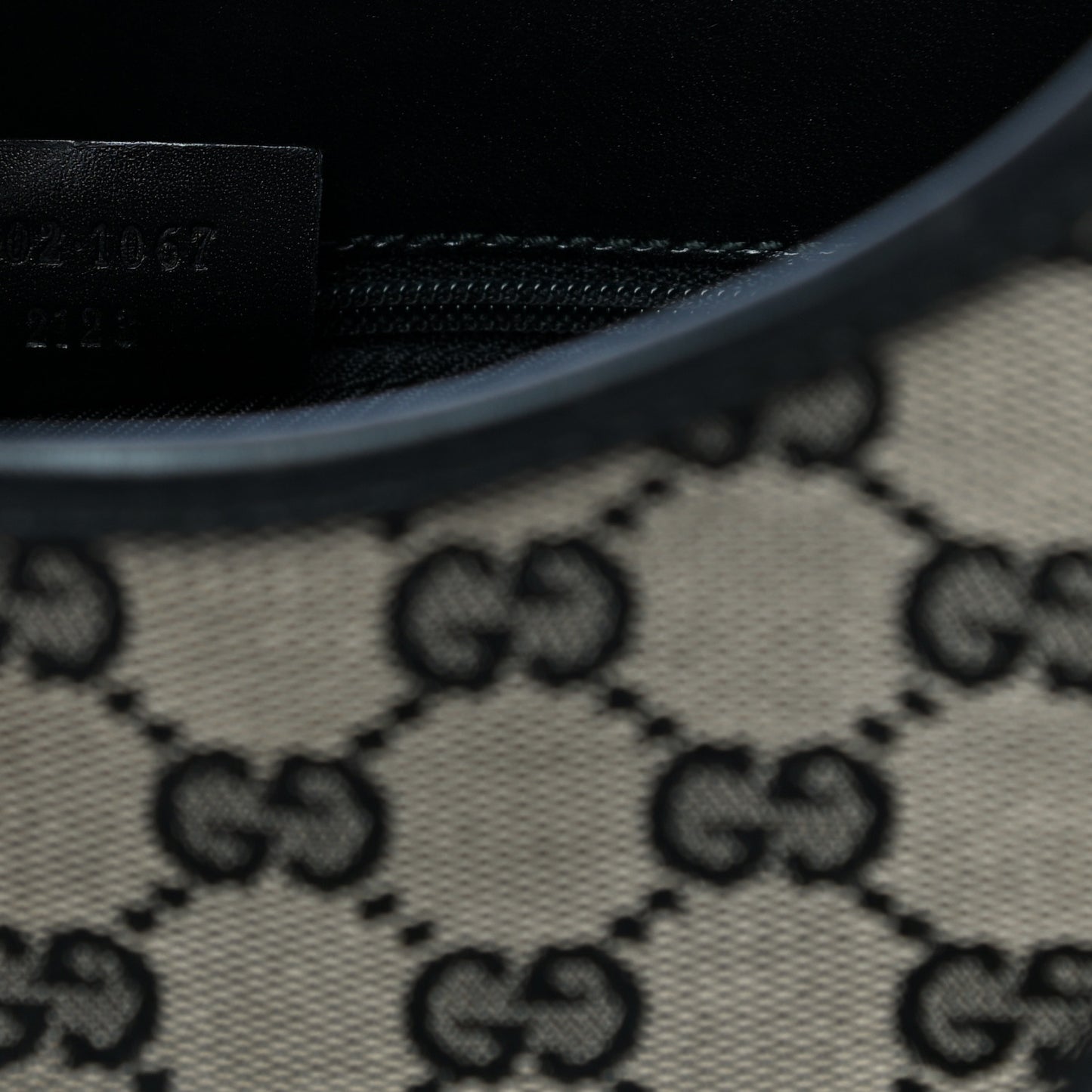 Monogram Piston Lock Shoulder Bag Black