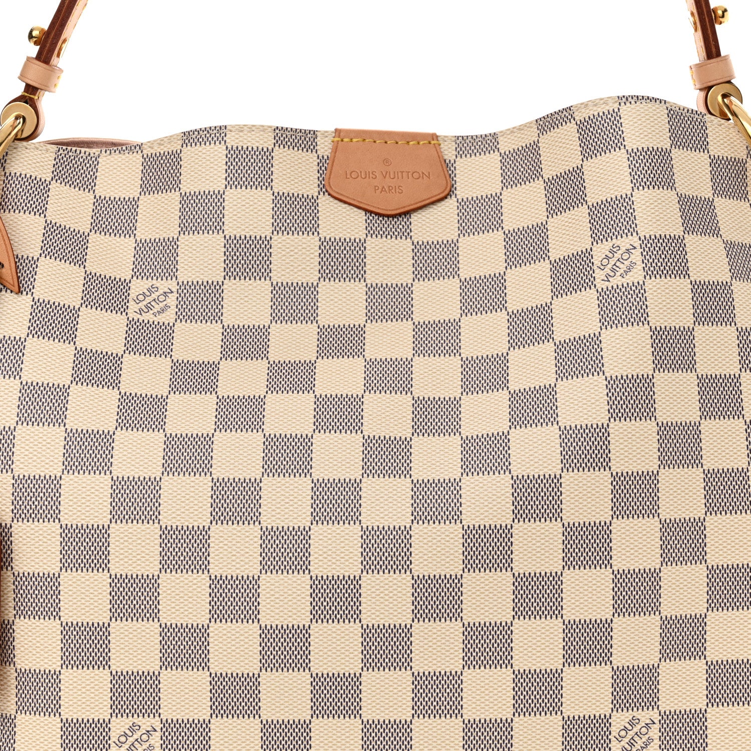 Louis Vuitton Damier Azur Graceful PM Rose Ballerine 7 of 10