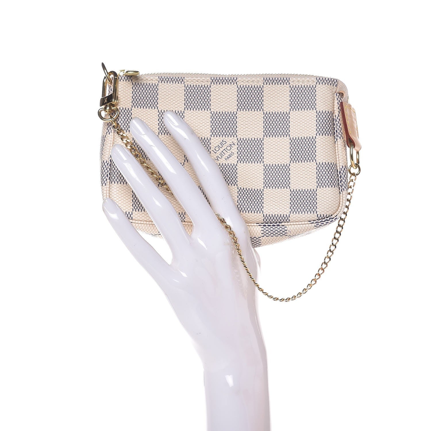 Louis Vuitton Damier Azur Mini Pochette Accessories 2 of 8