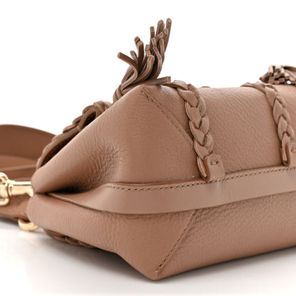 Chloe Grained Calfskin Mini Penelope Soft Shoulder Bag Woodrose 11 of 13