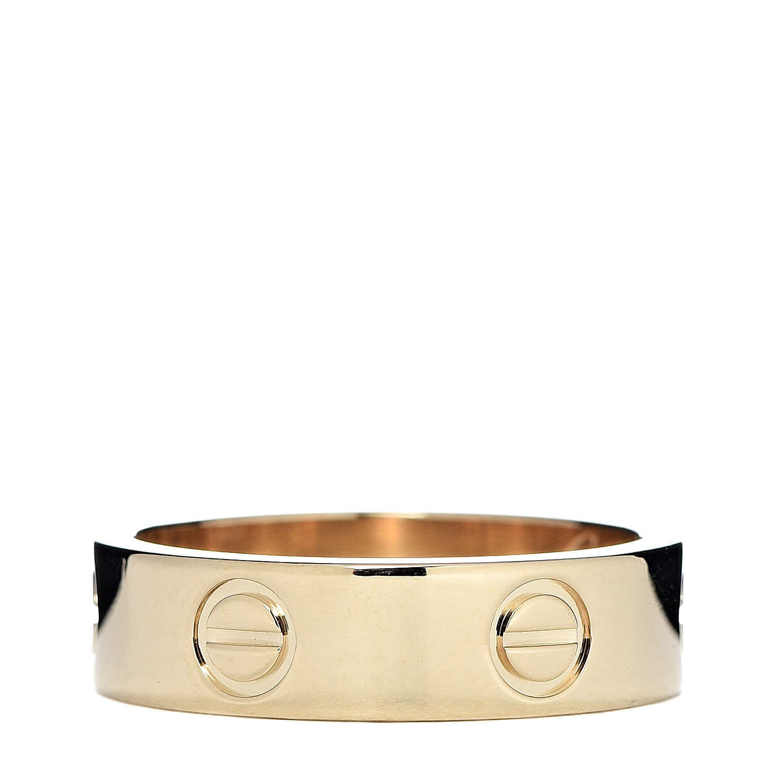 Cartier 18K Yellow Gold 5.5mm LOVE Ring 55 7.25 3 of 5