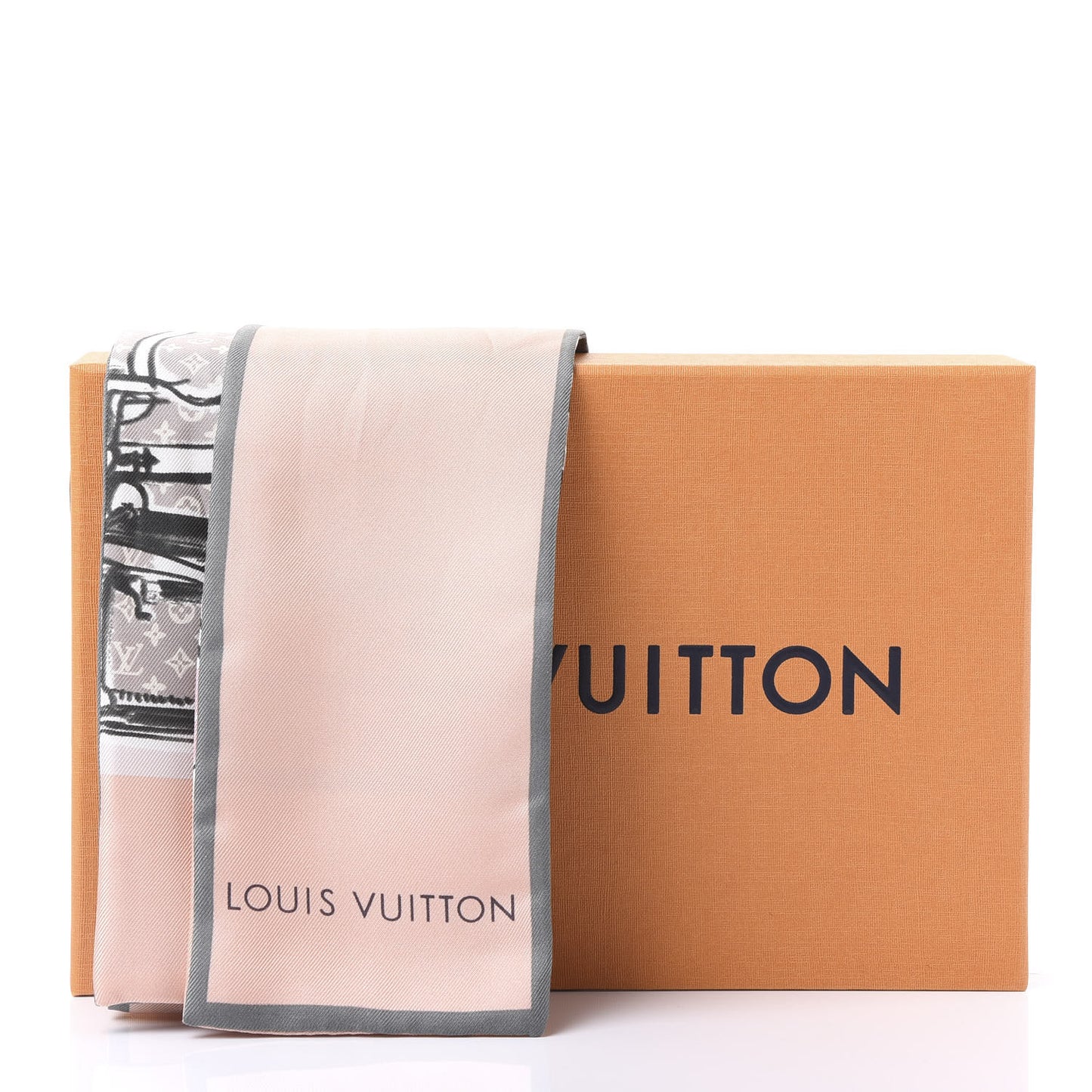 Silk Monogram Trunks Bandeau Rose Poudre