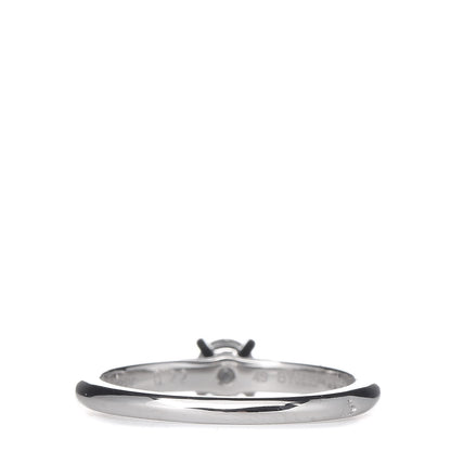 Cartier Platinum Diamond .22ct Solitaire Engagement Ring 49 5 4 of 7