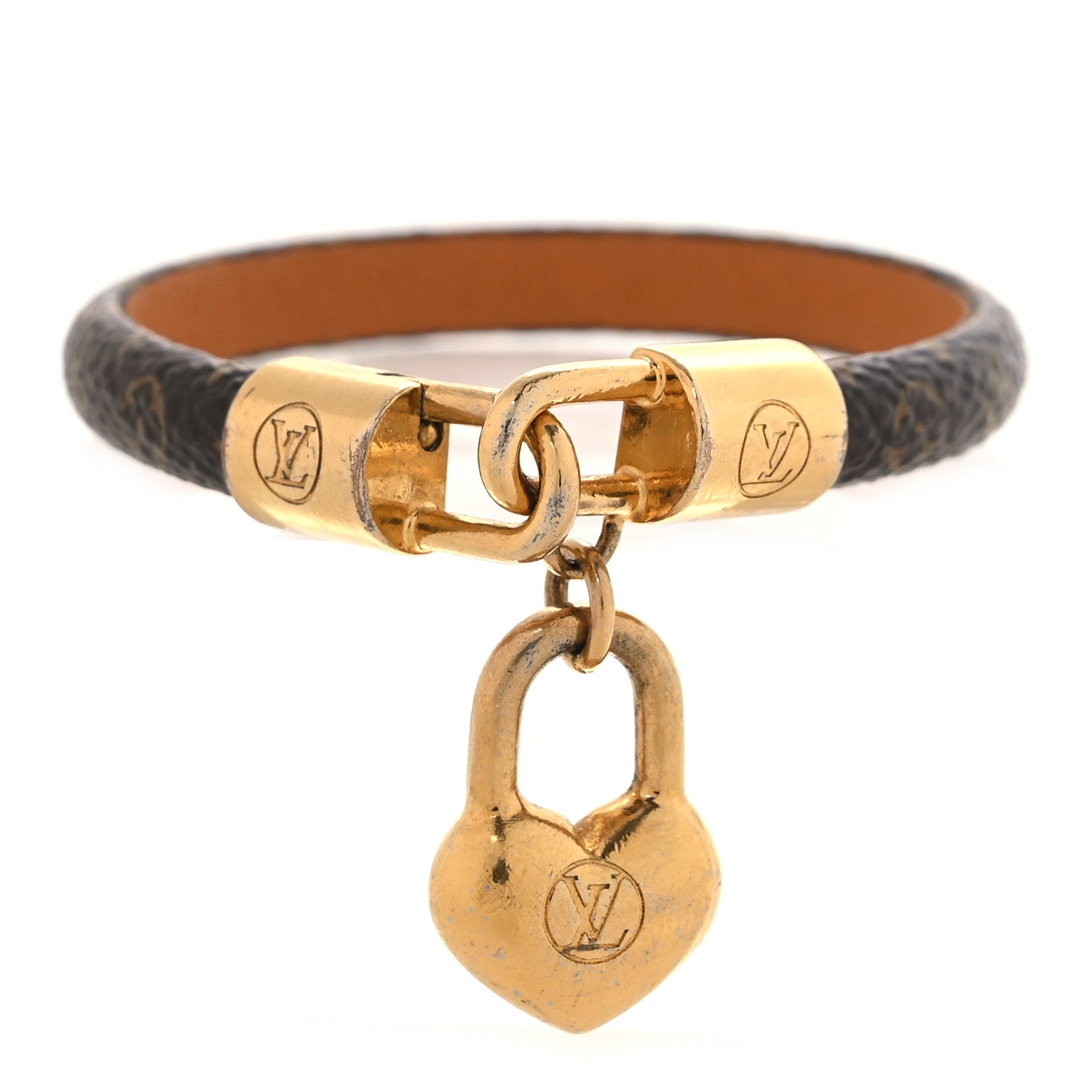 Louis Vuitton Monogram Crazy In Lock Bracelet 17 1 of 8