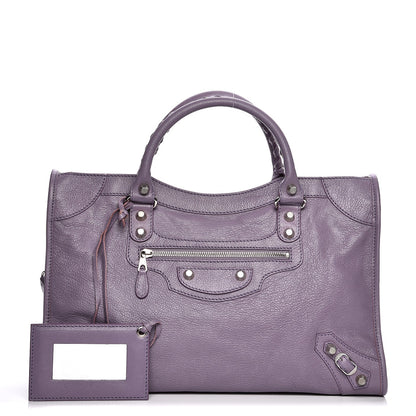 Balenciaga Chevre Giant 12 Silver Hardware City Glycine 1 of 9