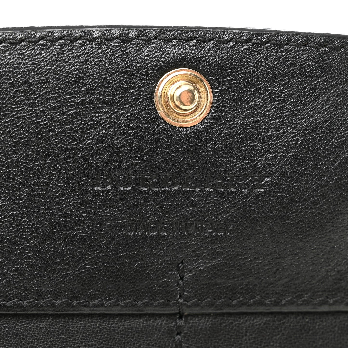 Calfskin Horseferry Check Porter Continental Wallet Black