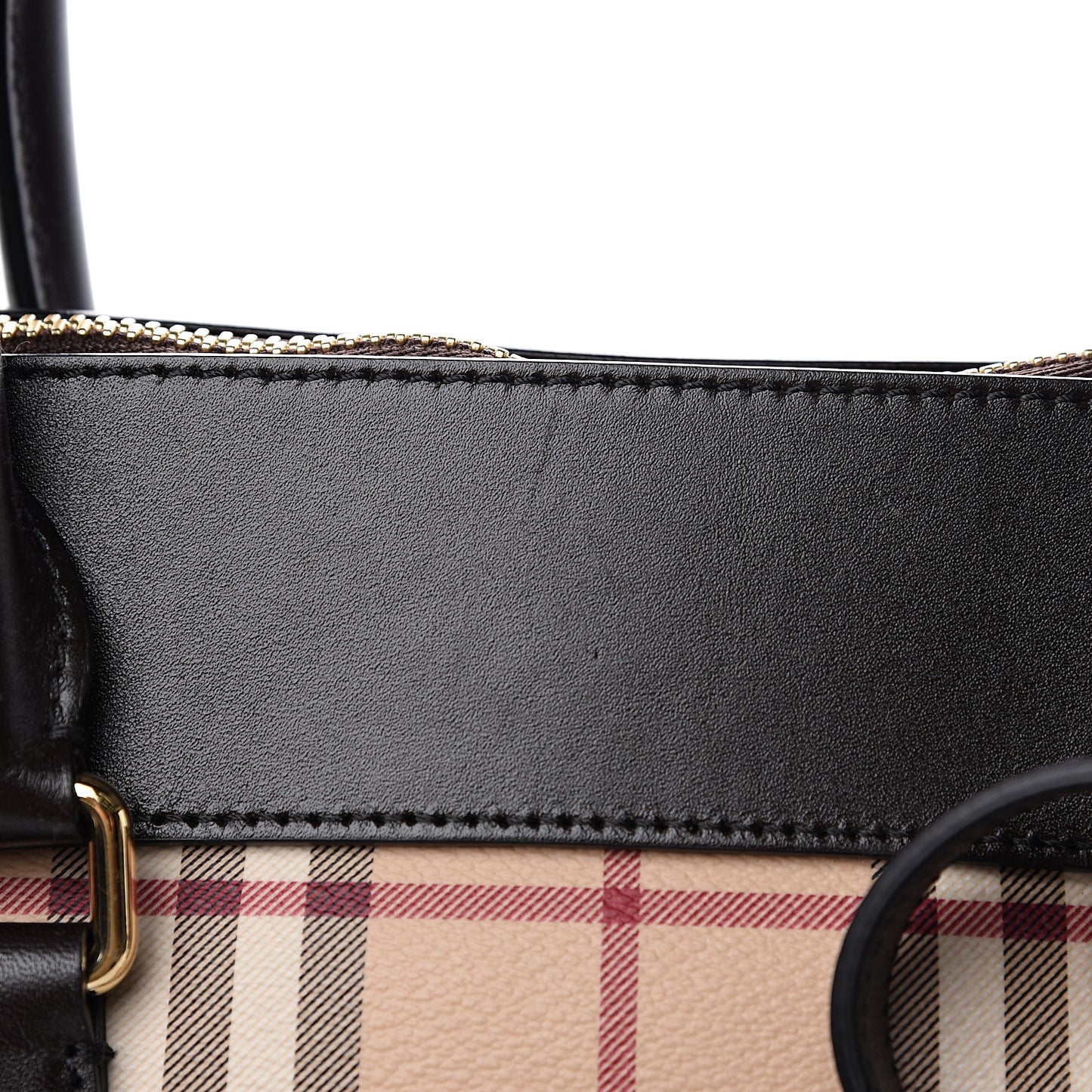 Haymarket Check Medium Primrose Tote Chocolate