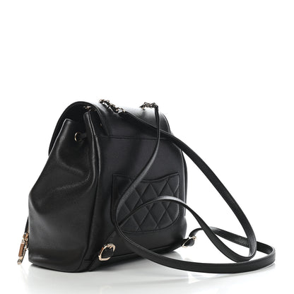 Chanel Caviar Quilted Business Affinity Backpack Black 3 of 9
