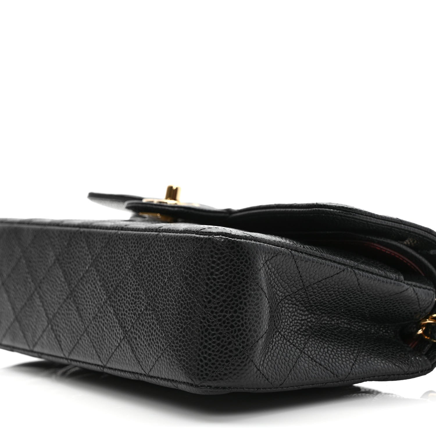 Chanel Caviar Quilted Small Double Flap Black 9 of 11