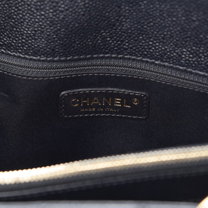 Chanel Caviar Quilted Grand Shopping Tote GST Black 6 of 7