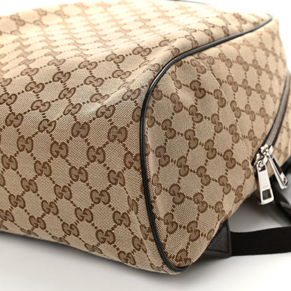 Gucci GG Monogram Travel Backpack Dark Brown 10 of 10