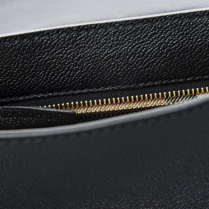 Burberry Soft Grain Calfskin Small Medley Crossbody Black 10 of 11