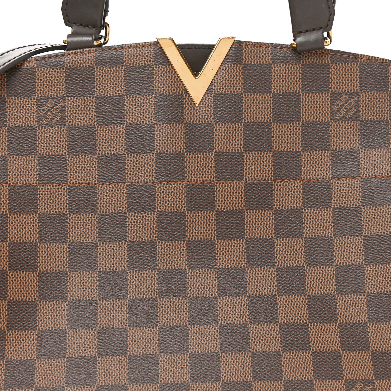 Louis Vuitton Damier Ebene Kensington Bowling Bag 7 of 10