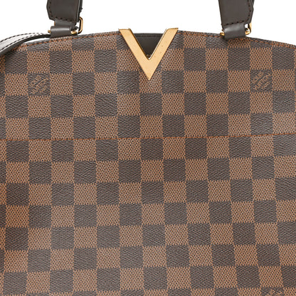 Louis Vuitton Damier Ebene Kensington Bowling Bag 7 of 10