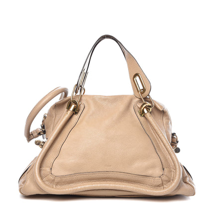 Chloe Calfskin Medium Paraty Barbour Khaki 1 of 21