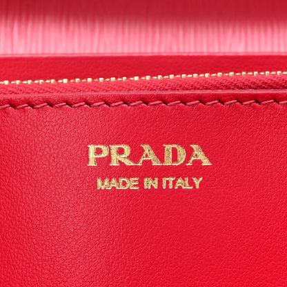 Prada Vitello Move Chain Wallet Peonia 6 of 9