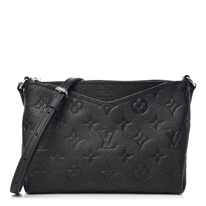 Louis Vuitton Empreinte Pallas Crossbody Black 1 of 9