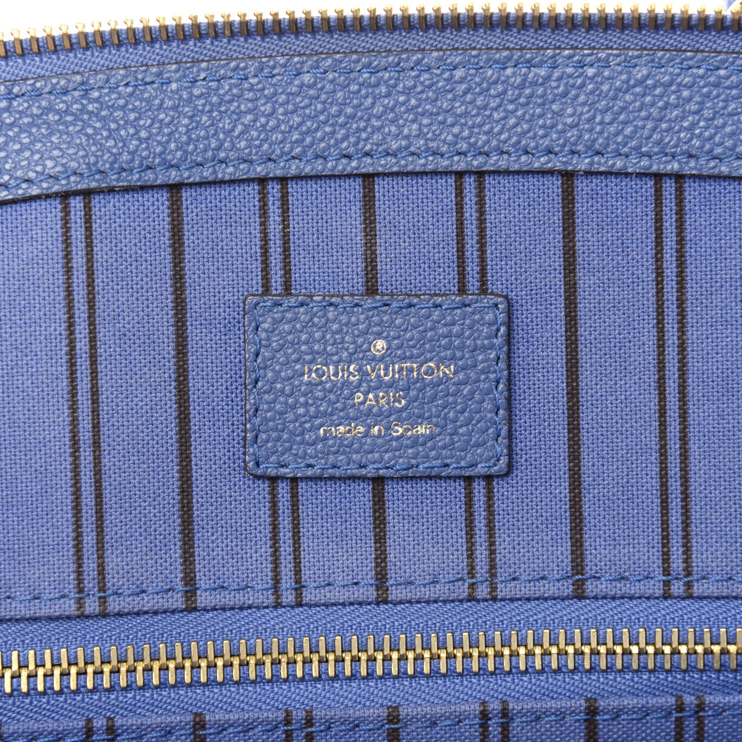 Louis Vuitton Empreinte Pont Neuf MM Denim 6 of 10