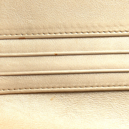 Burberry Metallic Patent Heritage Grain Penrose Continental Wallet Gold 10 of 12