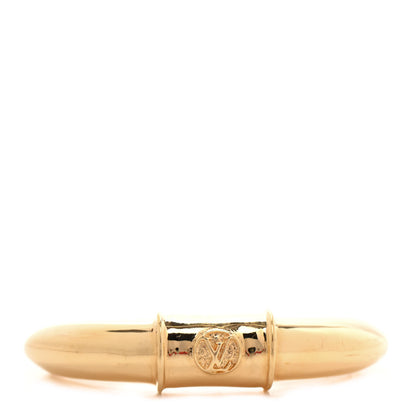 Louis Vuitton Brass Bangle Bracelet S Gold 1 of 5