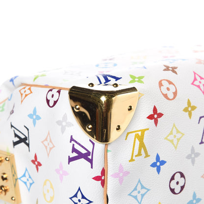 Louis Vuitton Monogram Multicolor Speedy 30 White 13 of 14