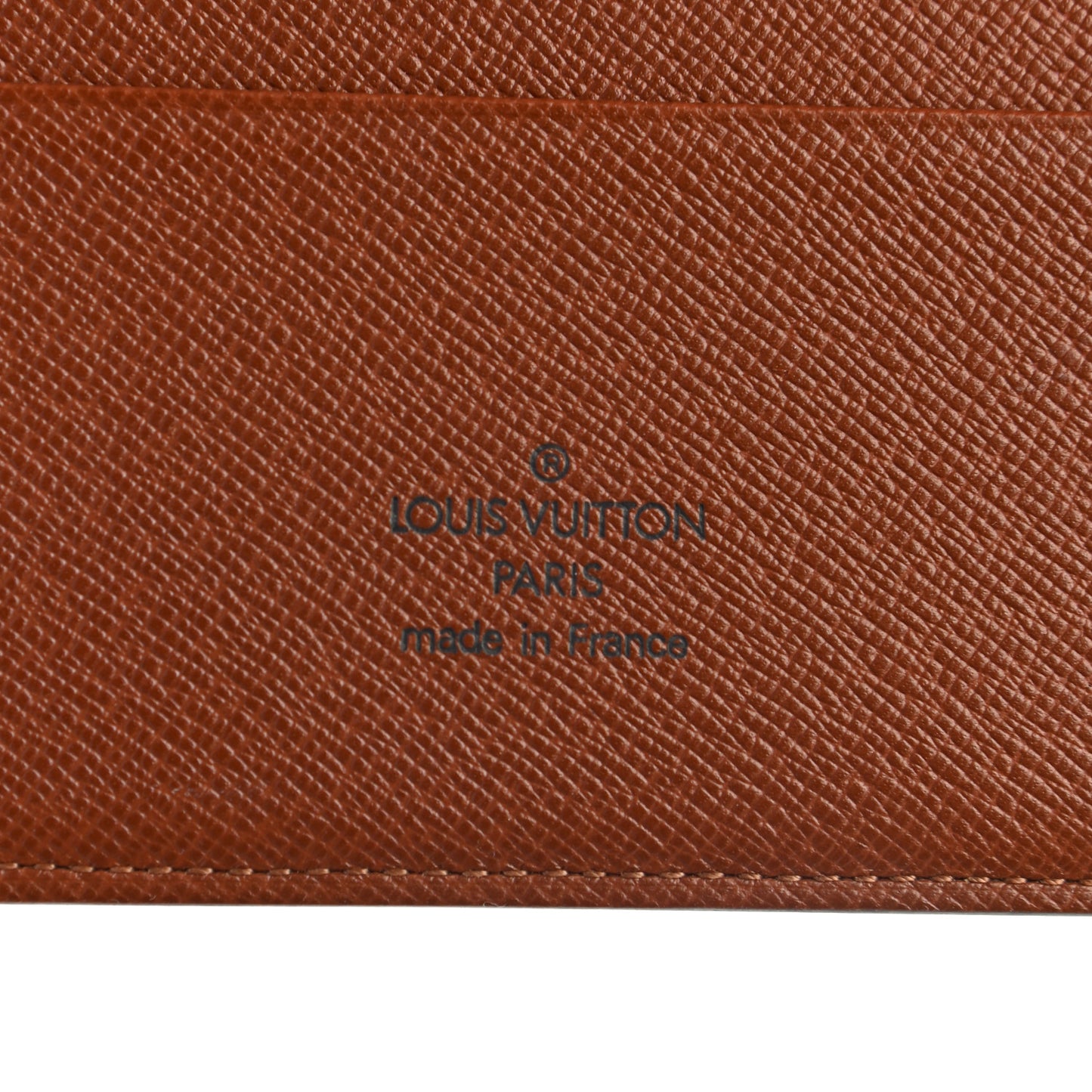 Monogram Large Ring Agenda Cover