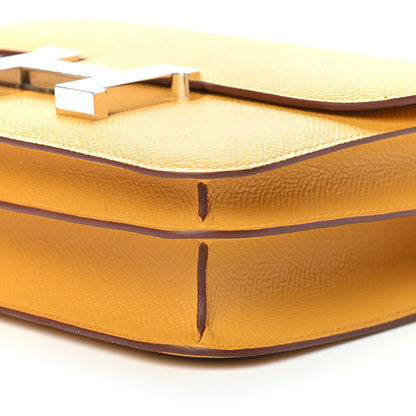 Hermes Epsom Constance 18 Jaune Ambre 9 of 9