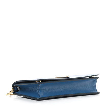 Prada Vitello Move Triangle Logo Miniborse Cobalto 4 of 9