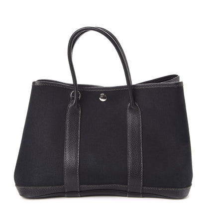 Hermes Toile Negonda Garden Party 30 TPM Black 1 of 11