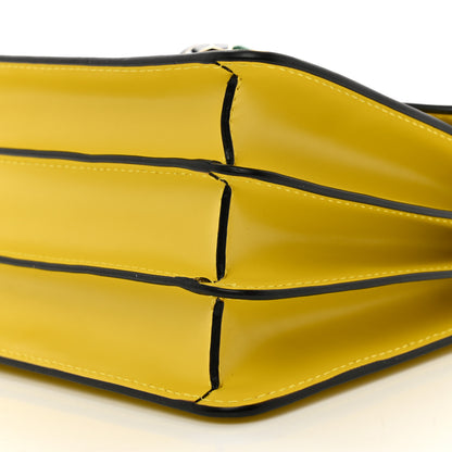 Bulgari Calfskin Serpenti Forever Top Handle Yellow 9 of 9