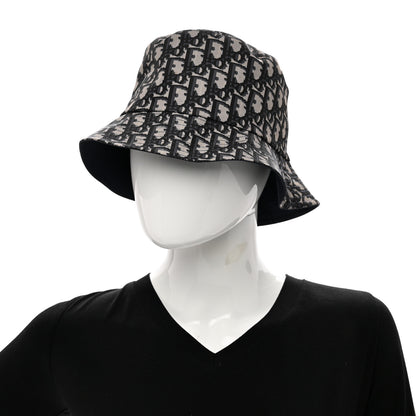 Christian Dior Oblique Jacquard Bucket Hat Blue 2 of 10
