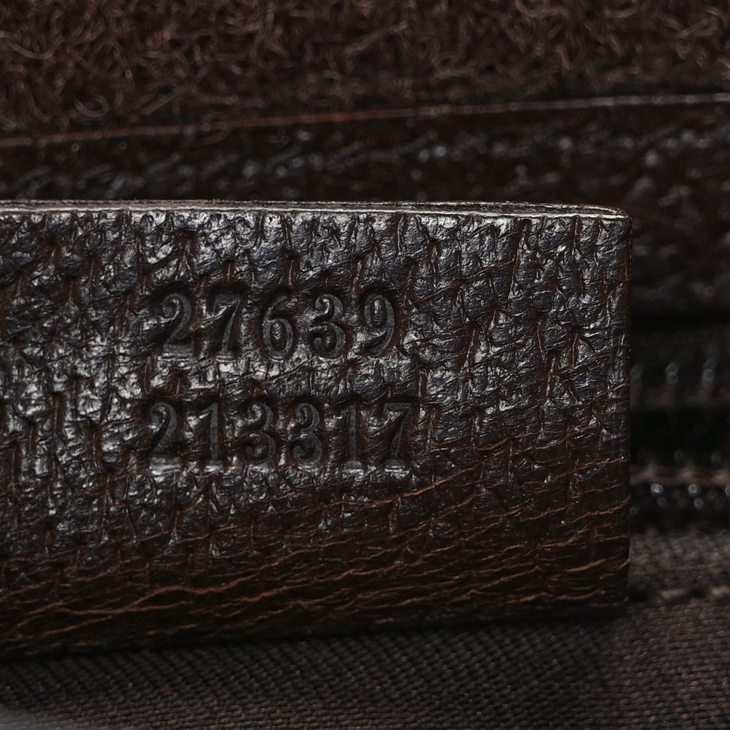 Gucci Monogram Messenger Crossbody Bag Dark Brown 7 of 9