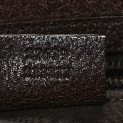 Gucci Monogram Messenger Crossbody Bag Dark Brown 7 of 9