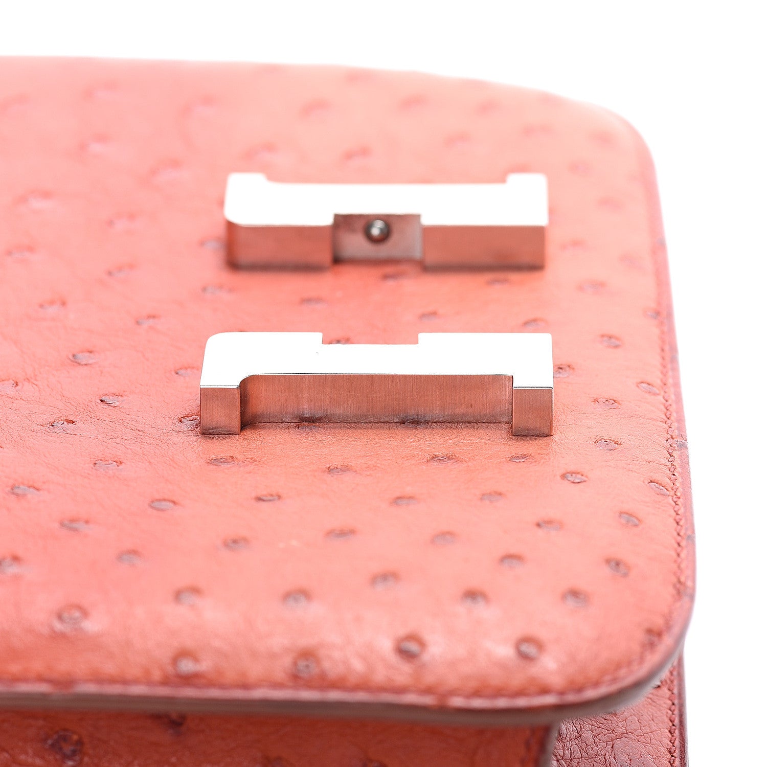 Hermes Ostrich Constance 23 Brique 15 of 23