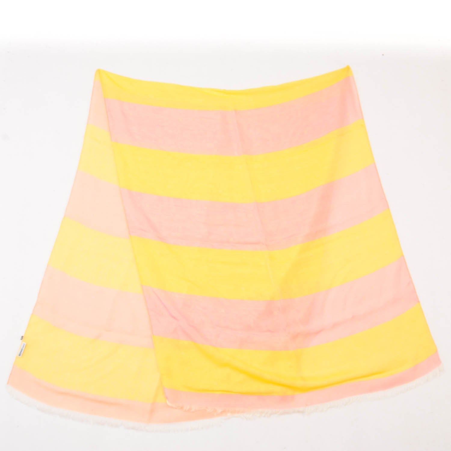 Hermes Silk Striped Stole 3 of 4