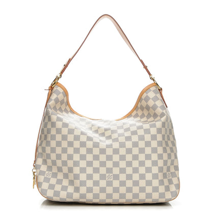 Louis Vuitton Damier Azur Delightful MM Pink 1 of 7
