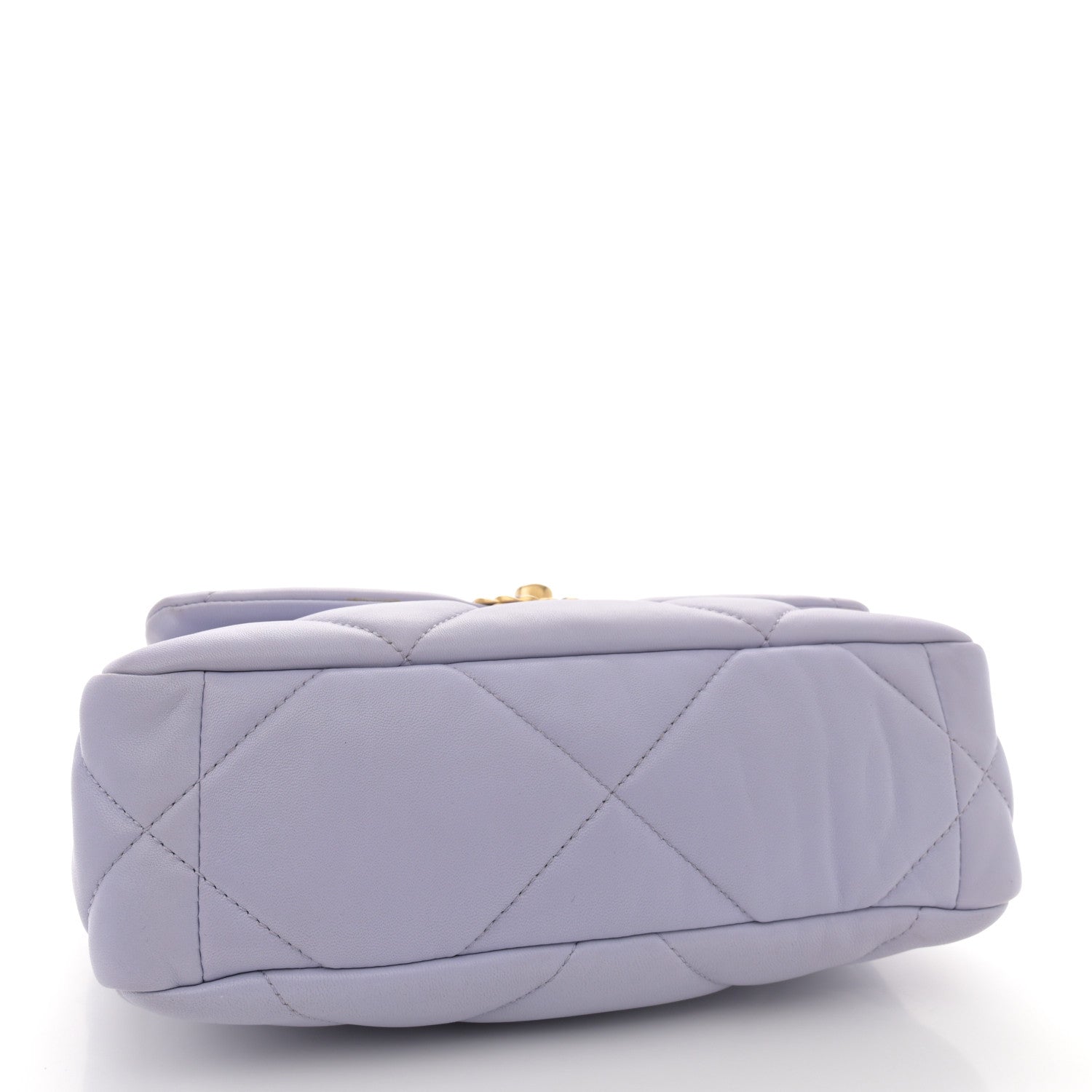 Chanel Lambskin Quilted Medium Chanel 19 Flap Light Purple 4 of 10