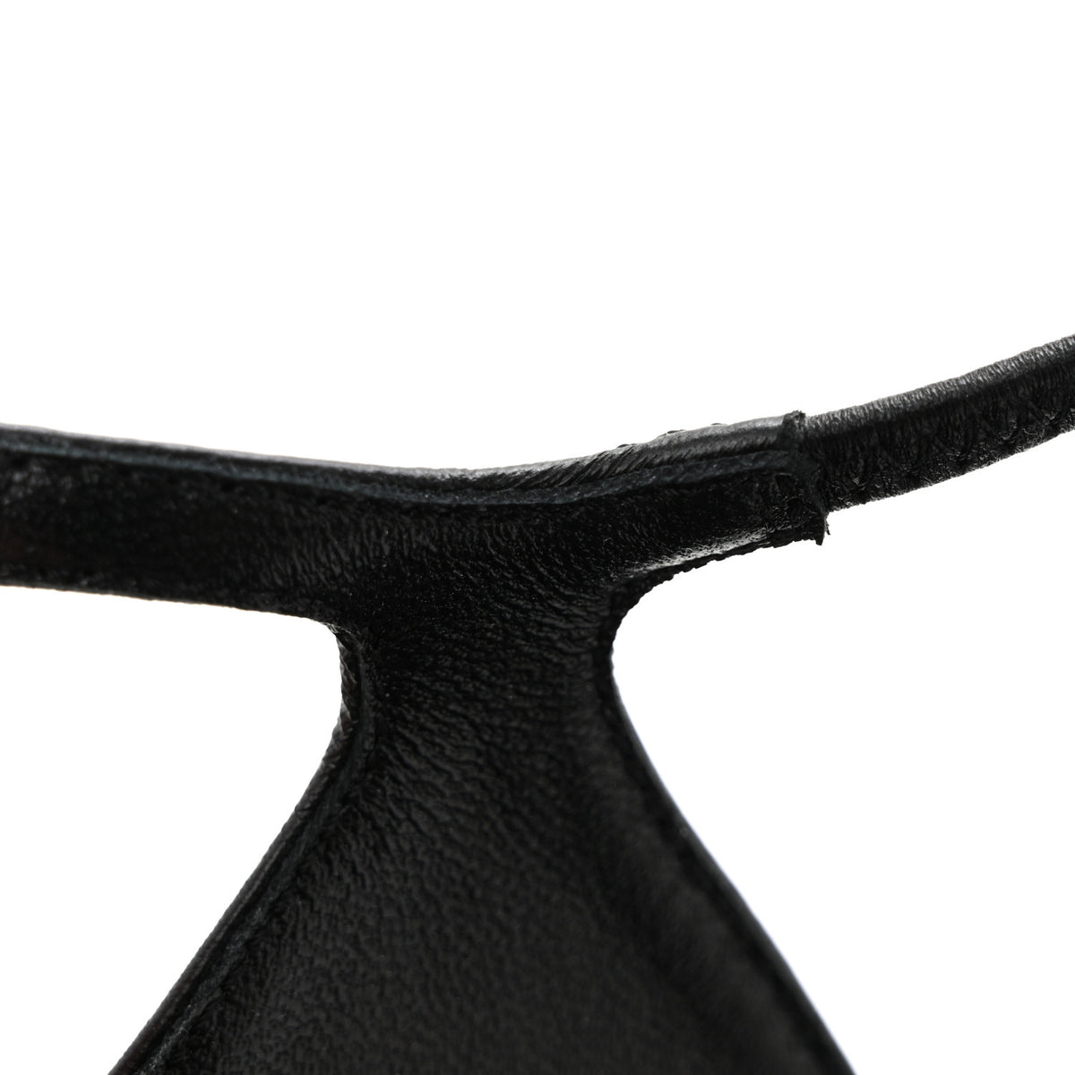 Chanel Lambskin Pointed Cap Toe CC Slingback Pumps 38 Black 10 of 12